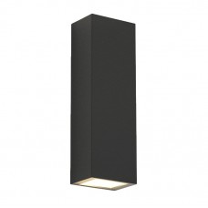 Φωτιστικό Επίτοιχο Διπλής κατεύθυνσης LED 5W 230V 150lm 3000K Θερμό φως Polycarbonate Ανθρακί IP65 Lanier